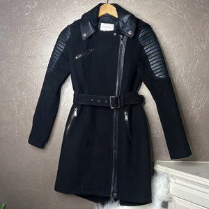 ISO this BCBGeneration Women's Wool Moto Coat in a size XL Brand New